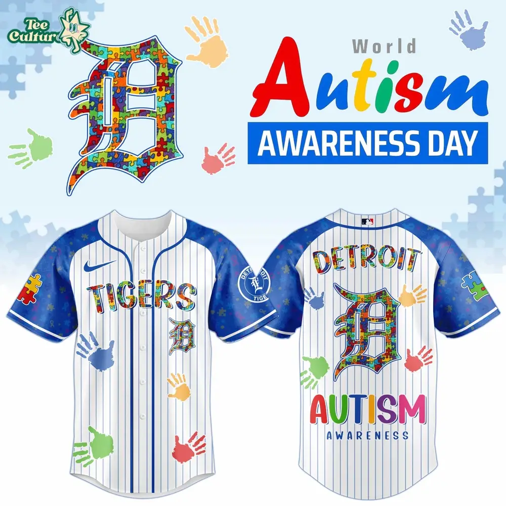 Detroit Tigers – Autism Awareness 2026 Limited Editions Jersey
