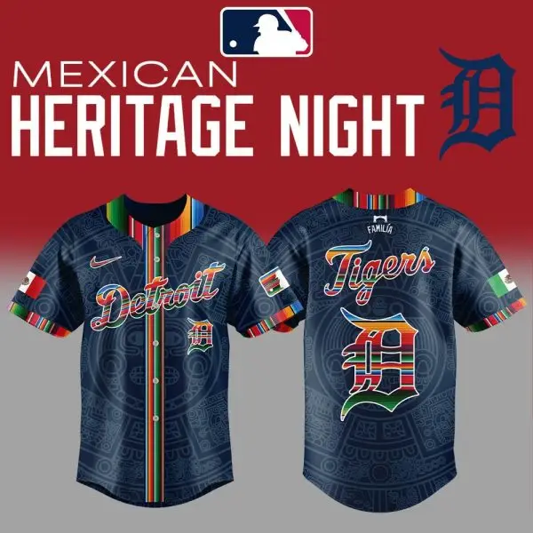 Detroit Tigers Mexican Heritage Night Jersey – Limited Edition Mlb Apparel