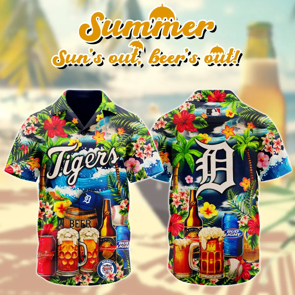 Detroit Tigers Mlb Hawaiian Shirt Special Edition