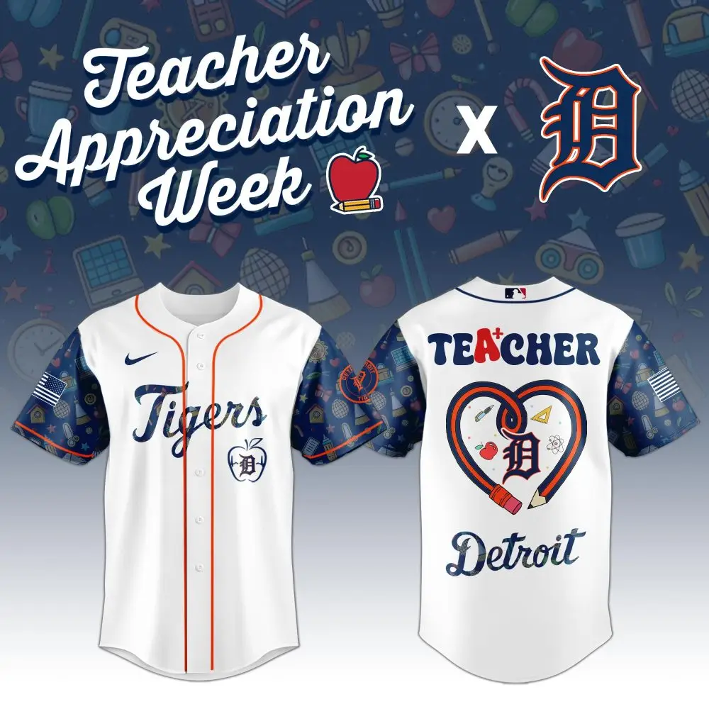 Detroit Tigers Teacher Appreciation Jersey - Celebrate Educators With Style!