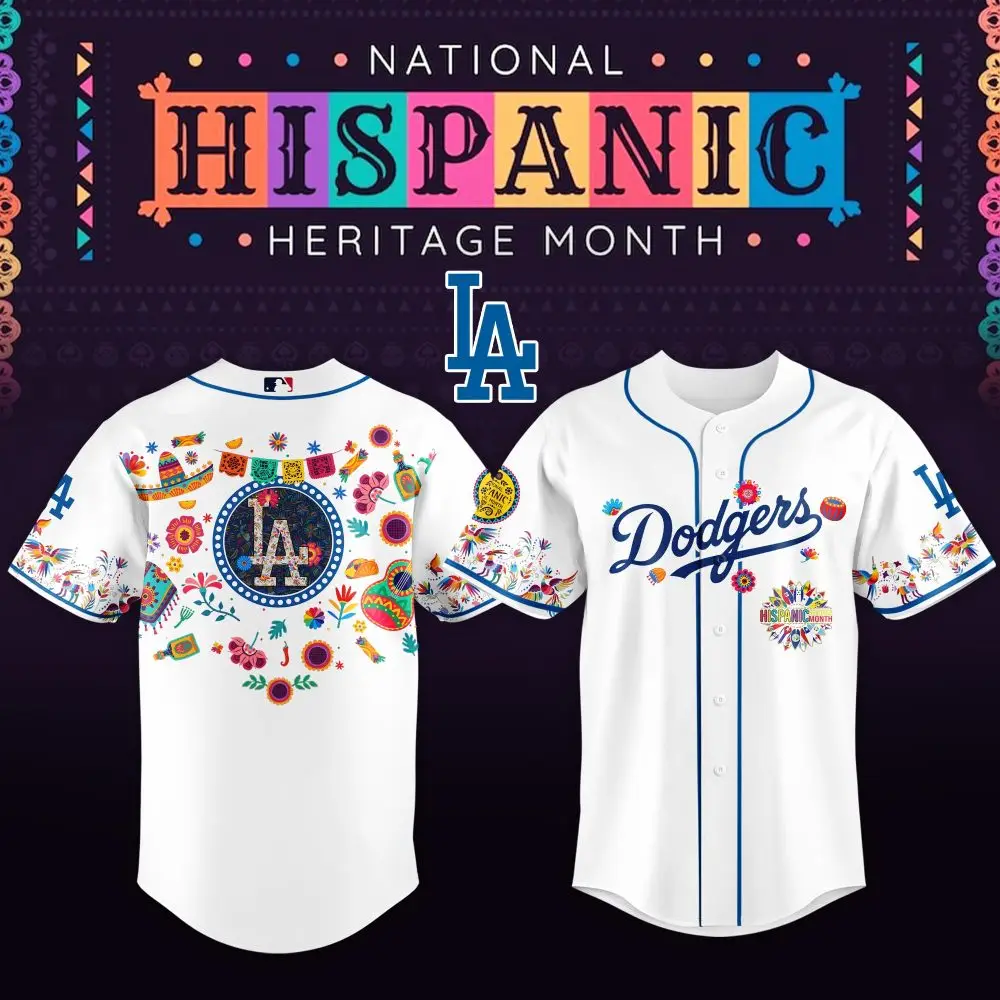 Dodgers Mlb Jersey - Celebrate National Hispanic Heritage Month In Style!