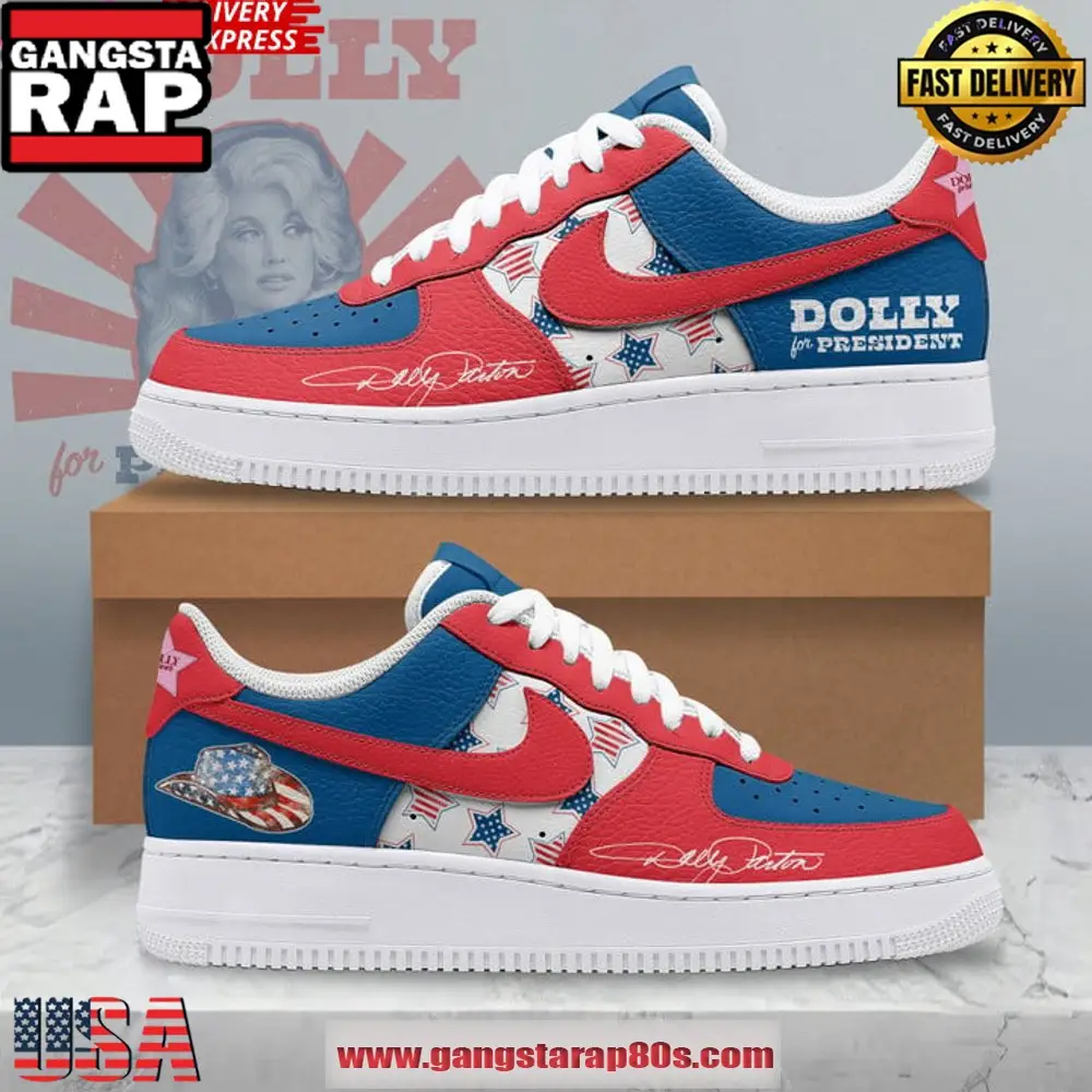 Dolly Parton For President Special Edition Air Force 1 Sneakers Shoes