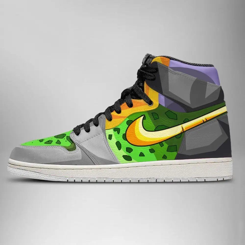 Dragon Ball Cell AJ1 High Top Shoes SMDBCA02