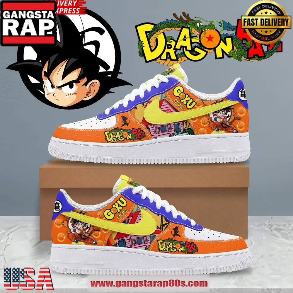 Dragon Ball Goku Limited Edition Air Force 1 Shoes Running Sneakers Dragon Ball Goku Limited Edition Air Force 1 Shoes Running Sneakers - Image 1