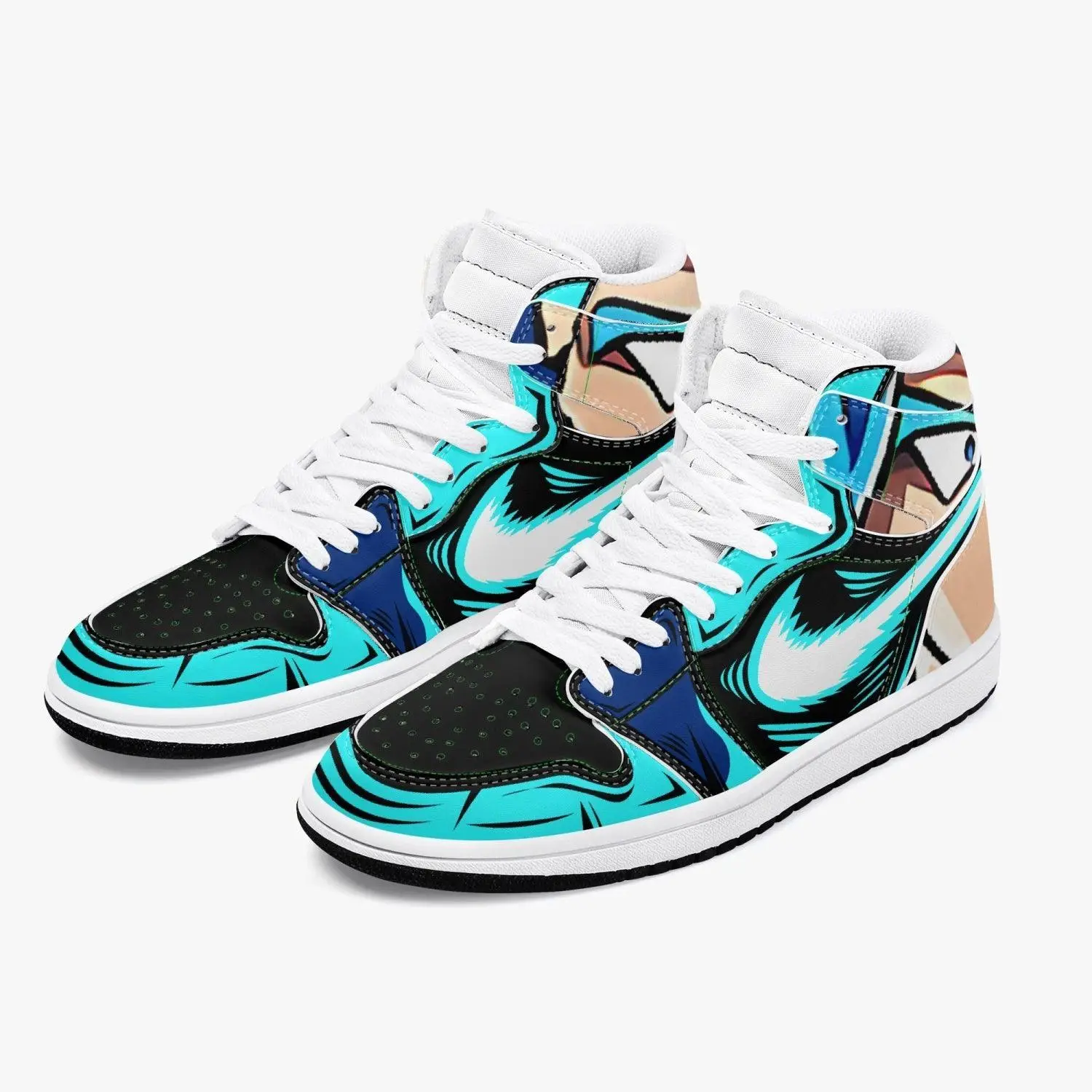 Dragon Ball Super Gogeta AJ1 High Top Shoes