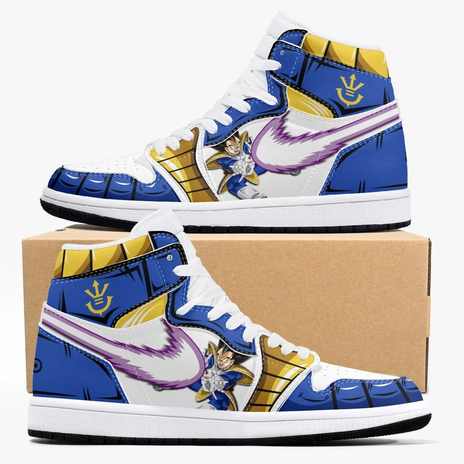 Dragon Ball Super Goku And Vegeta AJ1 High Top Shoes