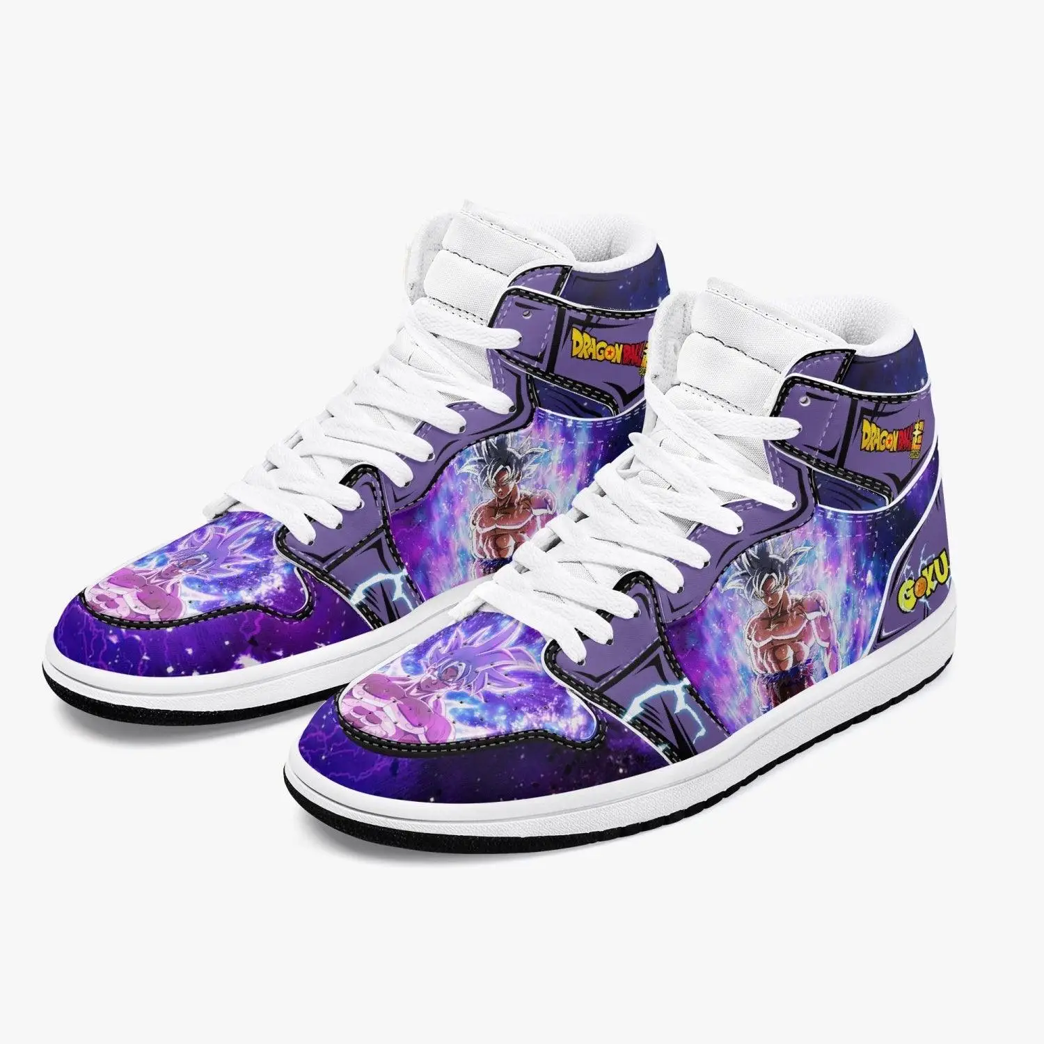 Dragon Ball Super Goku Ultra Instinct AJ1 High Top Shoes