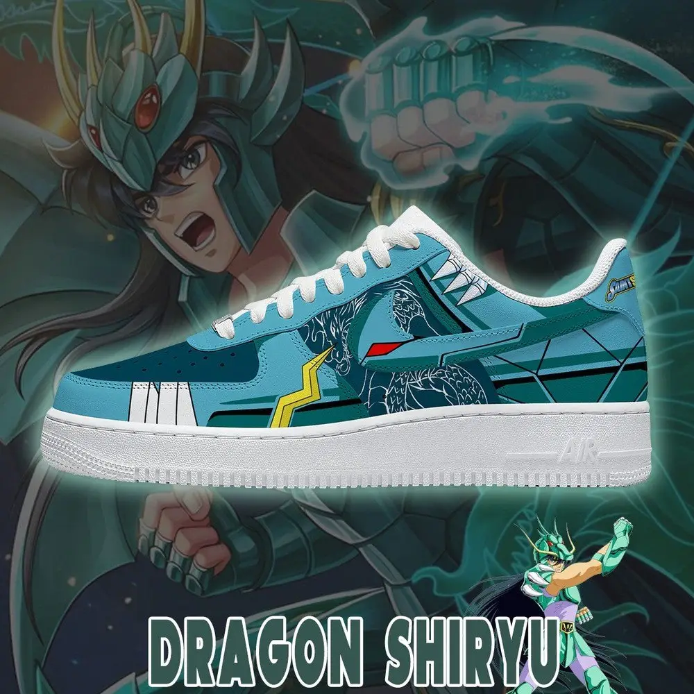 Dragon Shiryu Saint Seiya Low Top Shoes