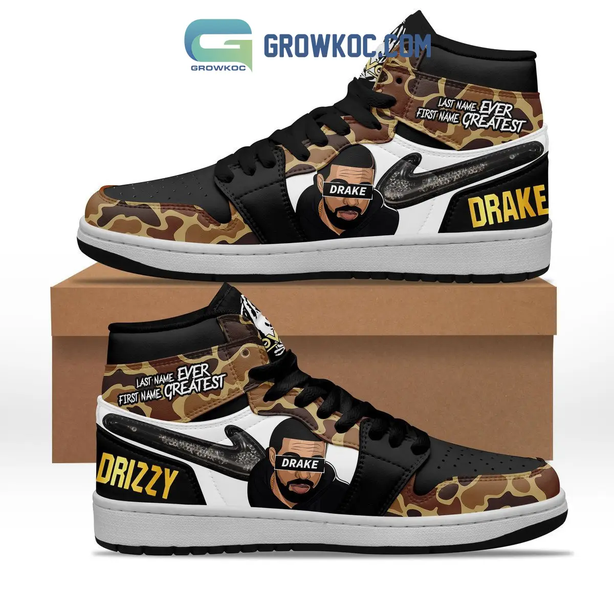 Drake Last Name Ever Air Jordan 1 Shoes