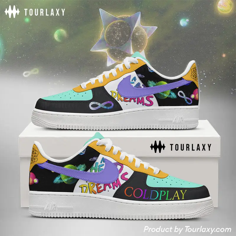 DREAM Coldplay Air Force 1 Shoes  