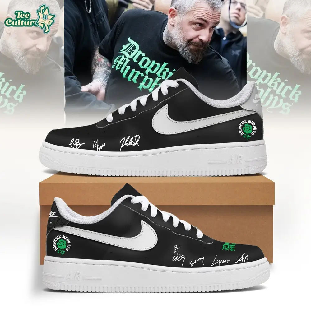 Dropkick Murphys 2026 Limited Edition AF1 Sneaker - Black