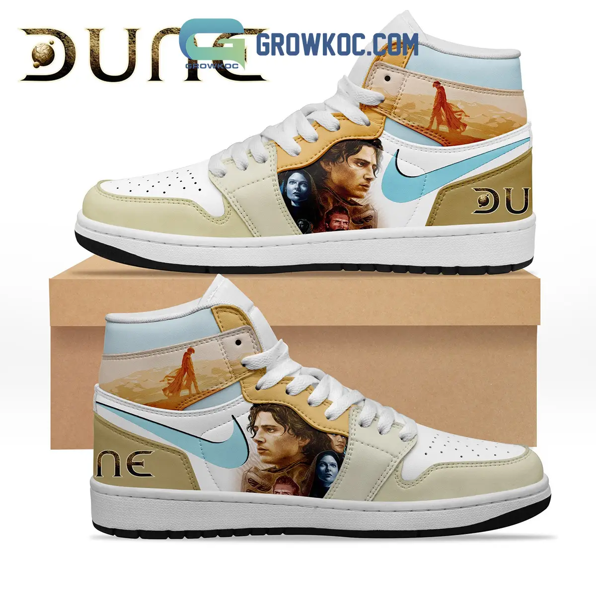 Dune Movie Fan Air Jordan 1 Shoes