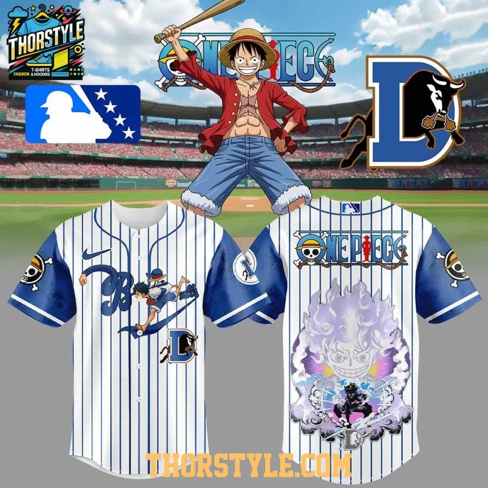 Durham Bulls X One Piece Straw Hat Crew 2026 Baseball Jersey