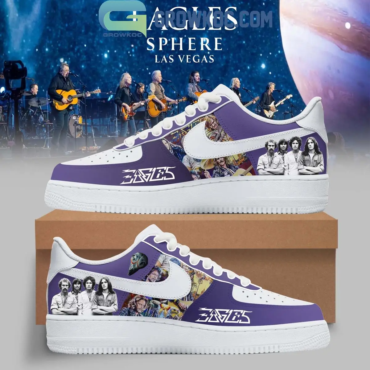 Eagles The Legacy Sphere Las Vegas Air Force 1 Shoes