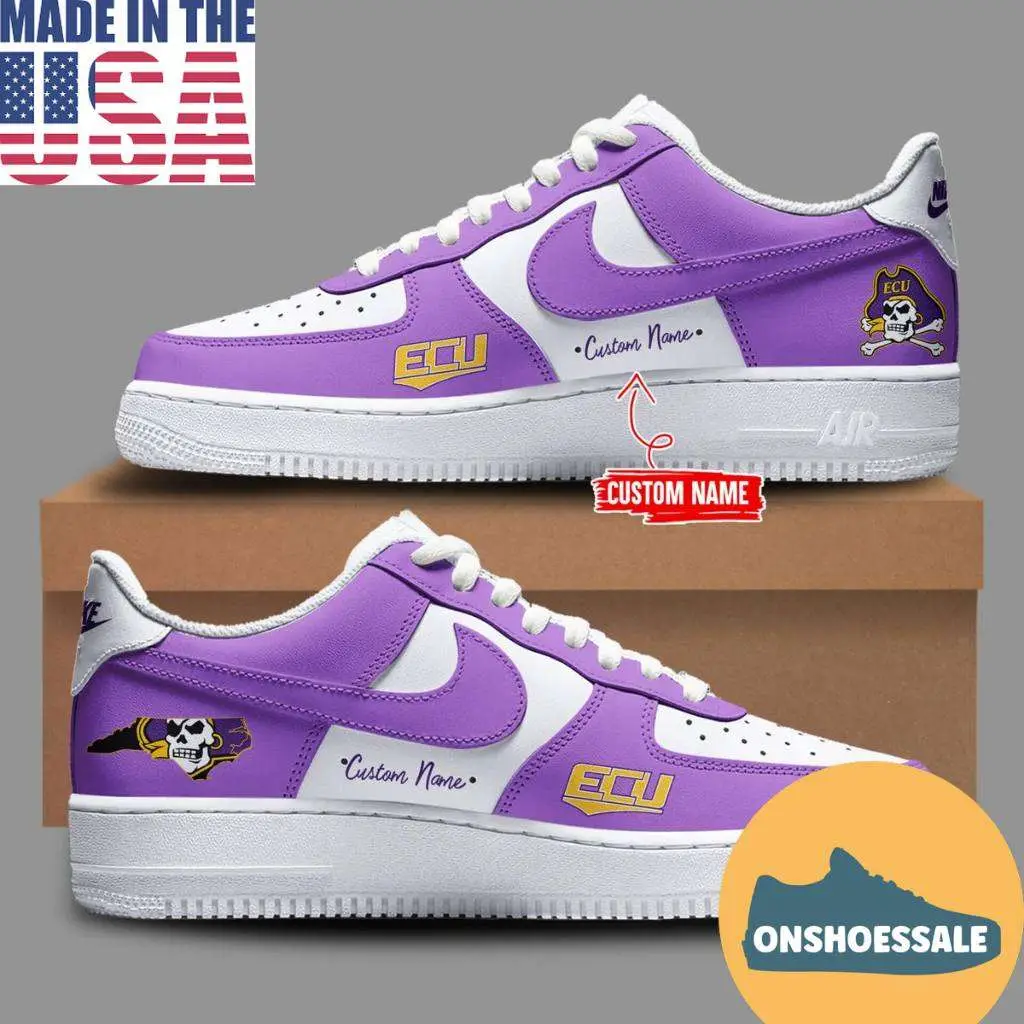 East Carolina Pirates New Unis 2026 Air Force 1 Shoes, Gifts for Fans - Best Gift Shoes