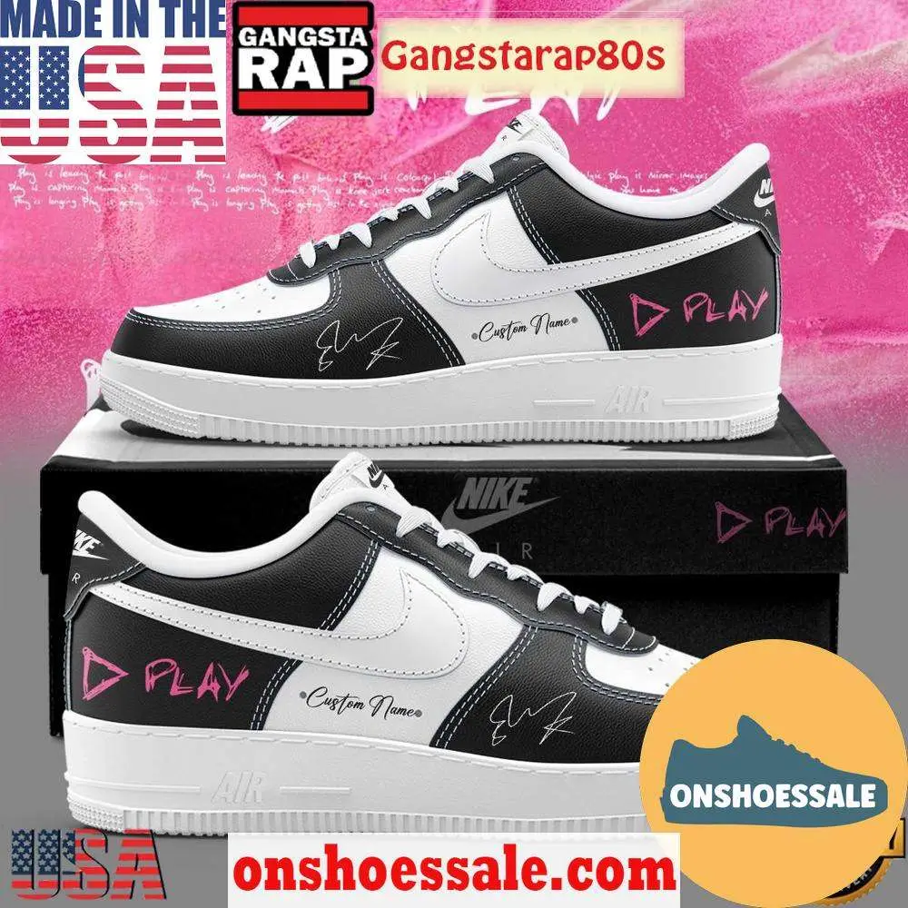 Ed Sheeran Play The Tour Custom Air Force 1 Shoes Running Sneakers, Gift For Fans - Best Gift Shoes