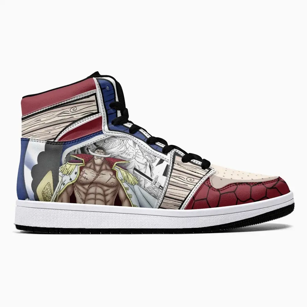 Edward Newgate One Piece JD1 High Top Shoes Edward Newgate One Piece JD1 High Top Shoes - Image 1