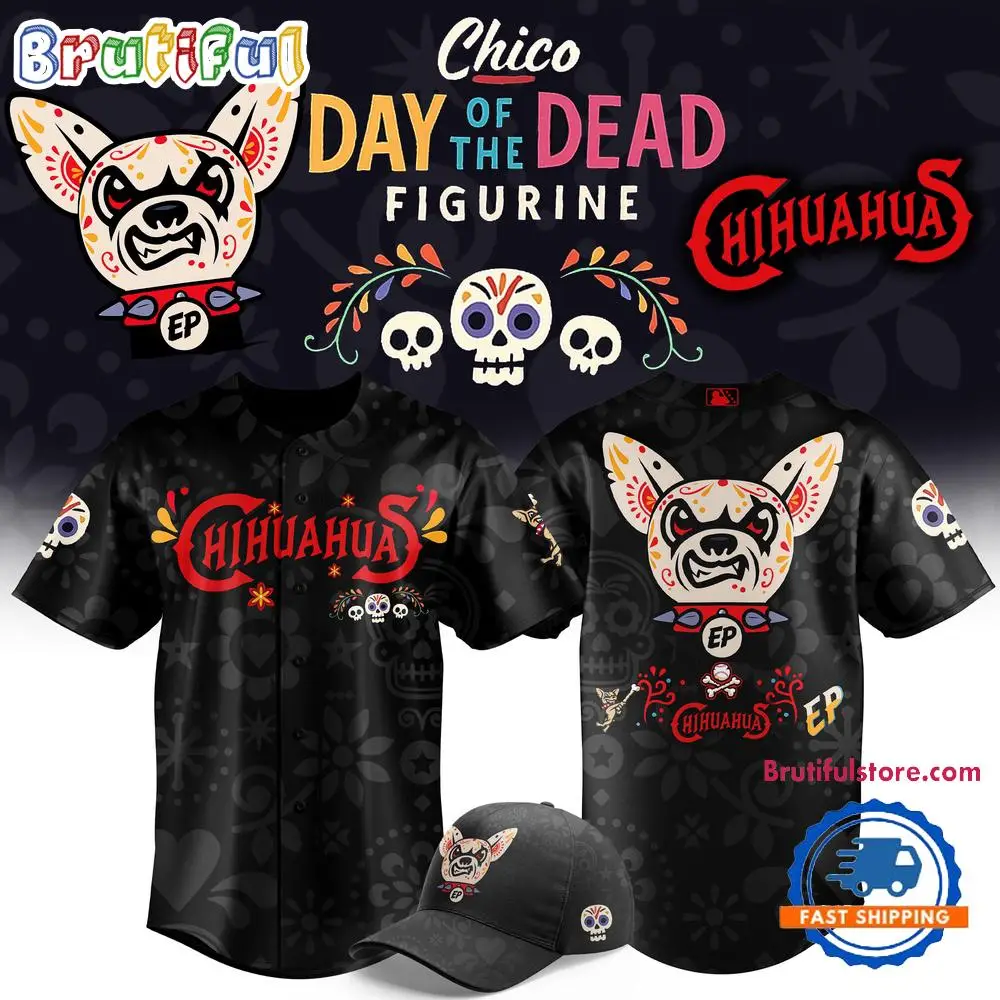 El Paso Chihuahuas x Dia de los Muertos 2025 Baseball Jersey
