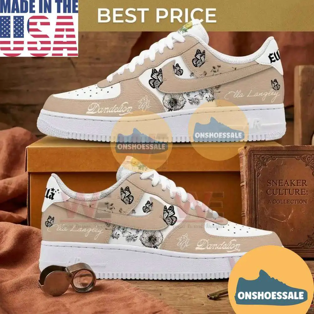 Ella Langley Dandelion Tour Air Force 1 Shoes - Best Gift Shoes