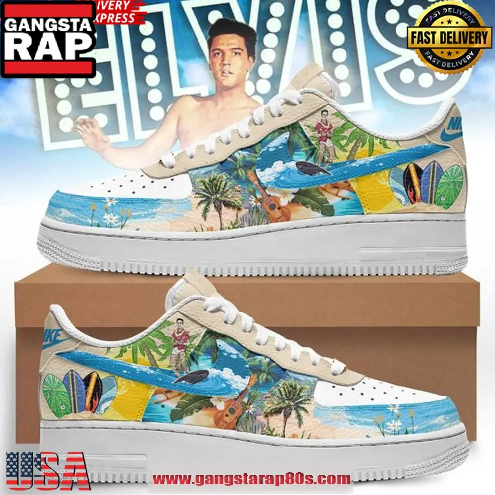 Elvis Presley New Release Summer New Design Air Force 1 Sneakers Shoes Elvis Presley New Release Summer New Design Air Force 1 Sneakers Shoes - Image 1
