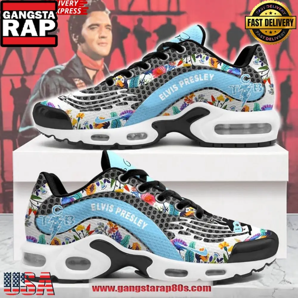 Elvis Presley TCB Limited Edition Air Max Plus Shoes Running Sneakers