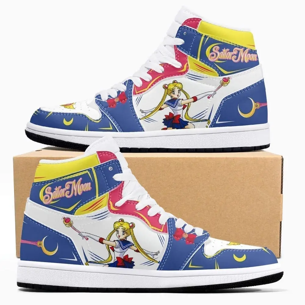 Embrace the Magic with Sailor Moon Air Jordan 1 High Top Shoes