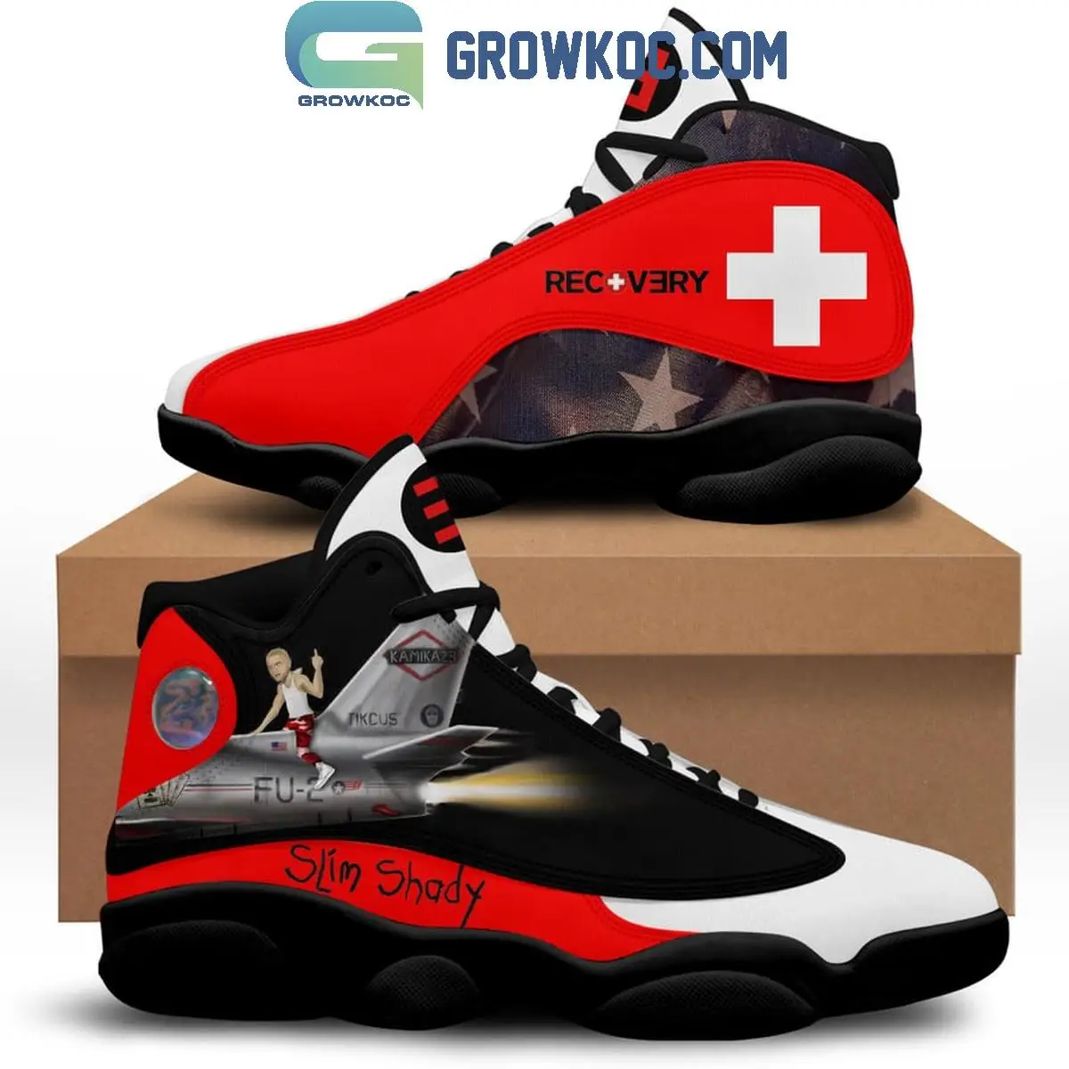 Eminem Slim Shady In Recovery Air Force 13 Shoes