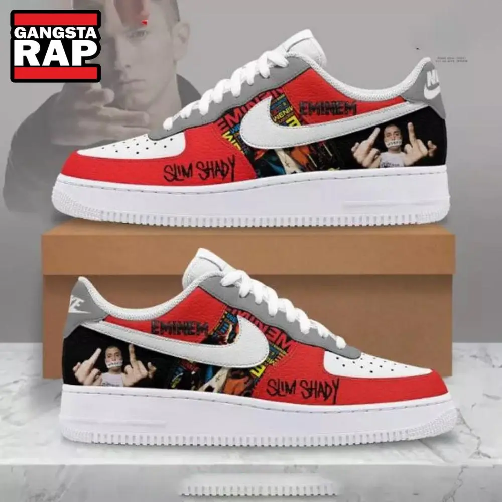 Eminem The Death Of Slim Shady Air Force 1 Shoes Fans Gift