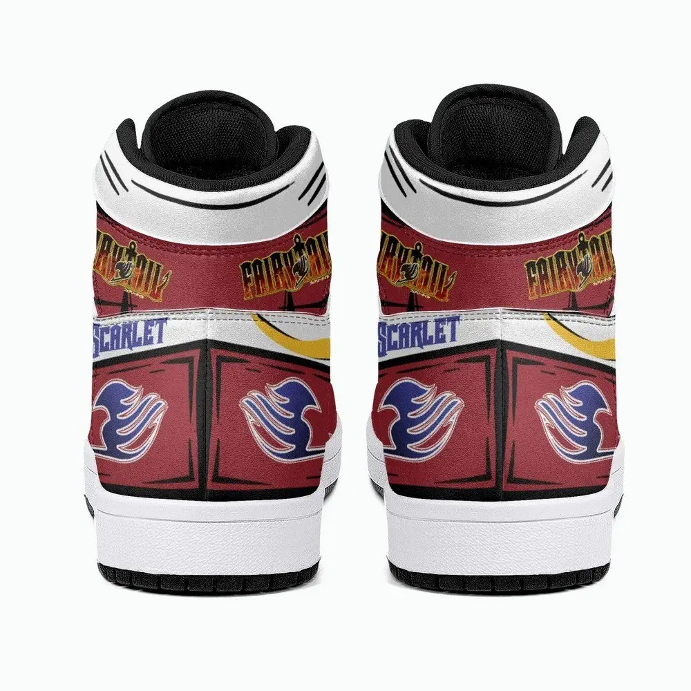 Erza Scarlet Fairy Tail JD1 High Top Shoes