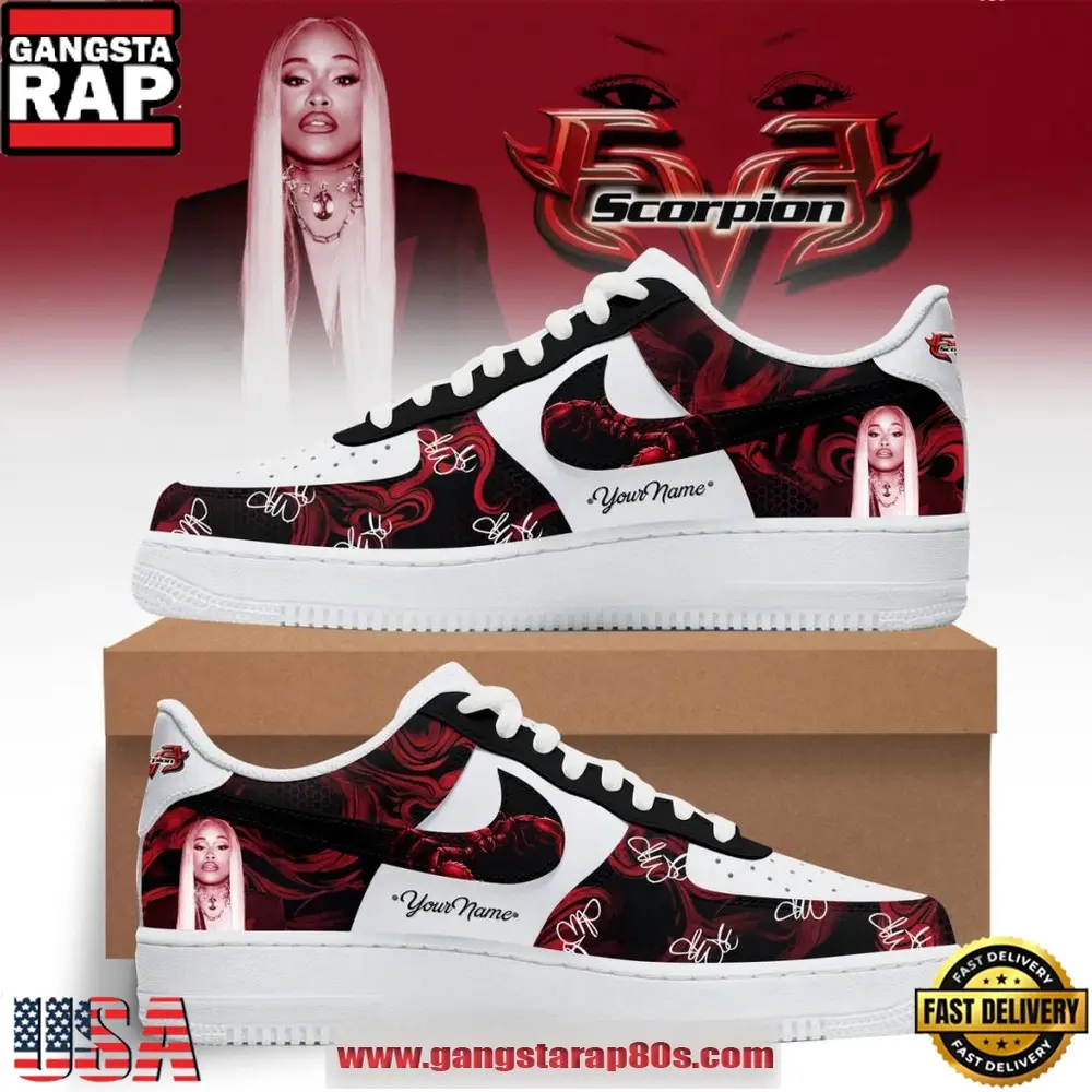 Eve Scorpion Tour 2026 Custom Nike Air Force 1 Shoes Running Sneakers