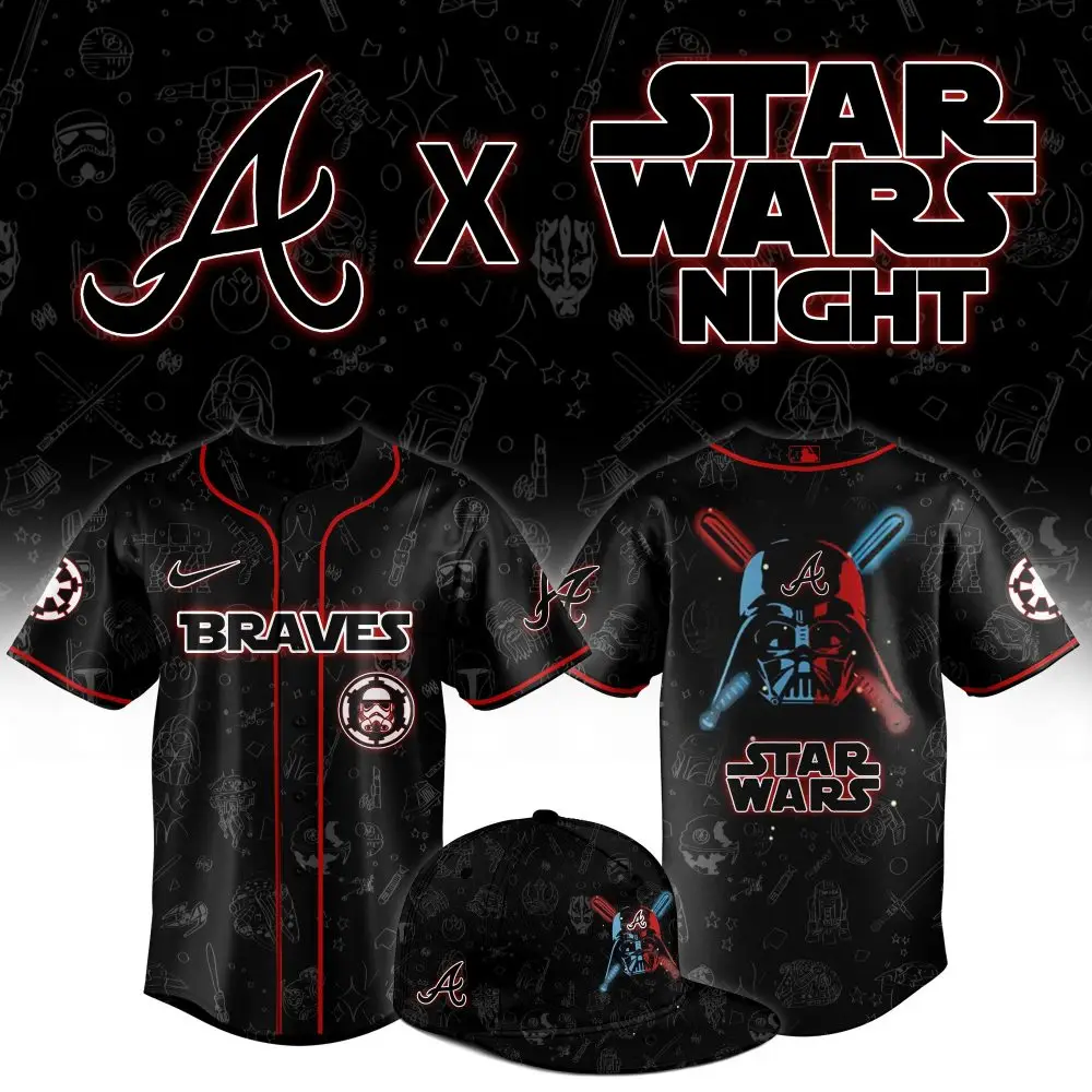 Exclusive Braves X Star Wars Night Jersey - Limited Edition Fan Gear!