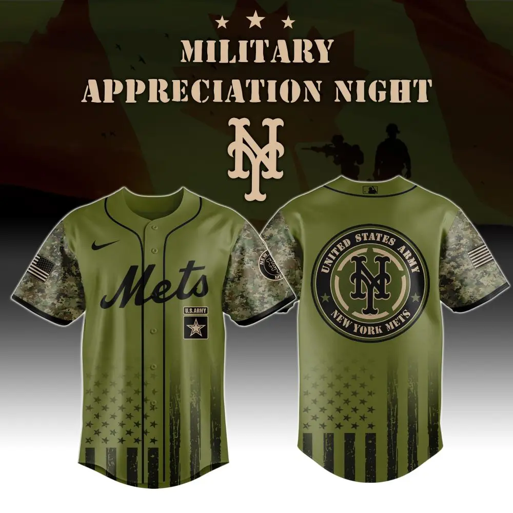 Exclusive Mets Military Appreciation Jersey - Honor Our Heroes With Style!