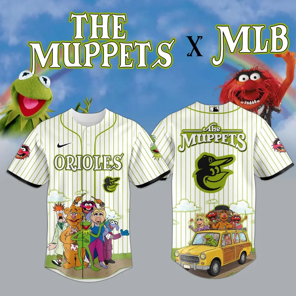 Exclusive Muppets X Mlb Orioles Jersey - Limited Edition Fan Gear!