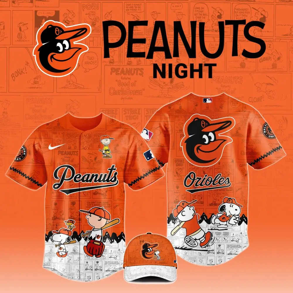 Exclusive Peanuts Night Orioles Jersey - Celebrate In Style!