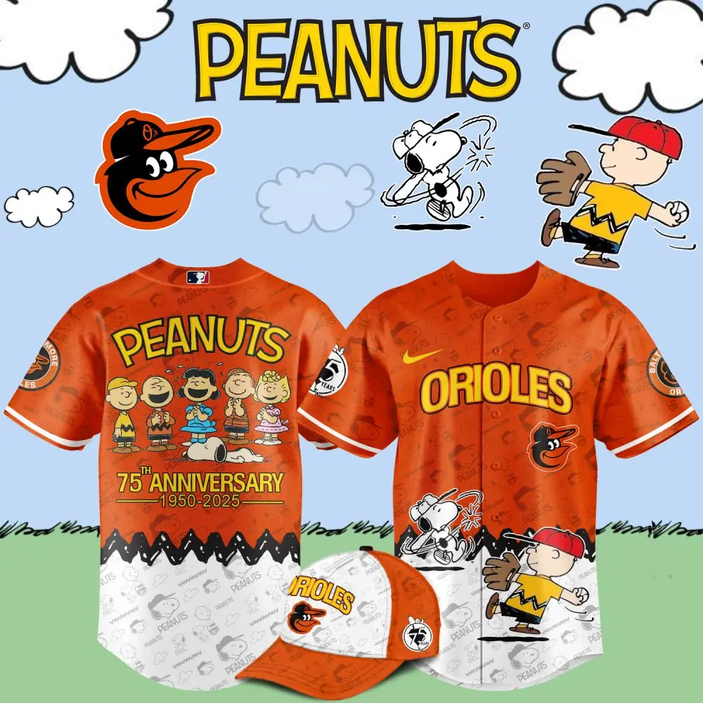Exclusive Peanuts Orioles 75Th Anniversary Jersey – Celebrate In Style! Exclusive Peanuts Orioles 75Th Anniversary Jersey – Celebrate In Style! - Image 1