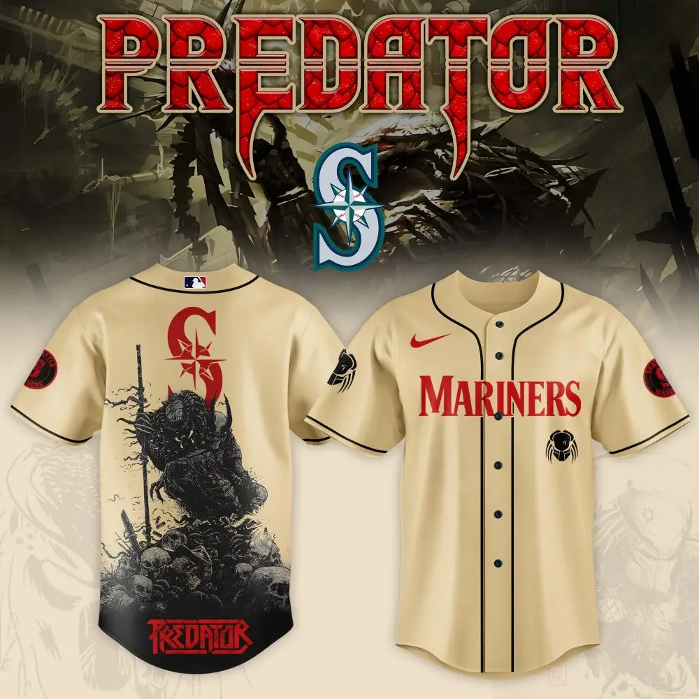 Exclusive Predator Mariners Jersey - Bold Design, Premium Quality, Perfect For Fans!
