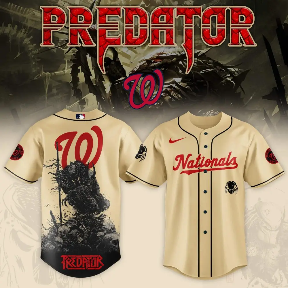 Exclusive Predator Nationals Jersey - Limited Edition Baseball Fan Gear