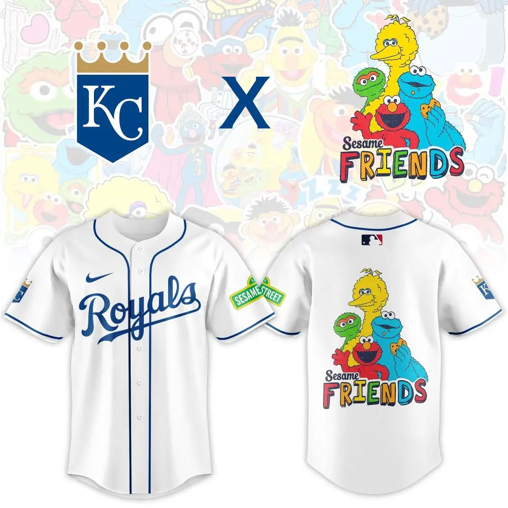 Exclusive Royals X Sesame Street Jersey – Fun & Stylish Fan Gear For All Ages! Exclusive Royals X Sesame Street Jersey – Fun & Stylish Fan Gear For All Ages! - Image 1