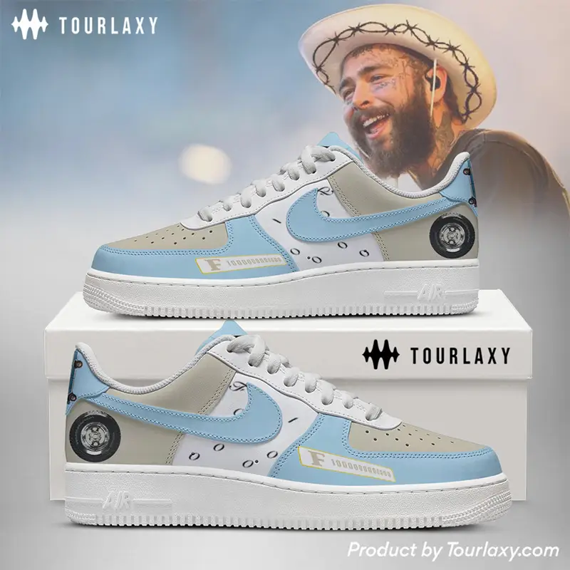 F-1 Trillion Post Malone Air Force 1 Shoes 