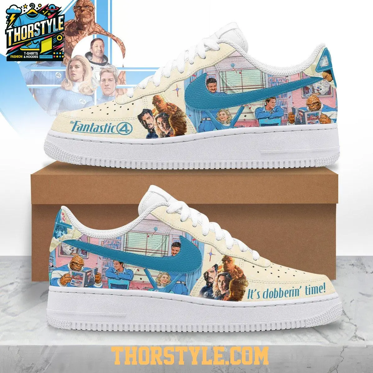 Fantansic 4 It's Dobberin' Time 2025 Air Force 1 Shoes