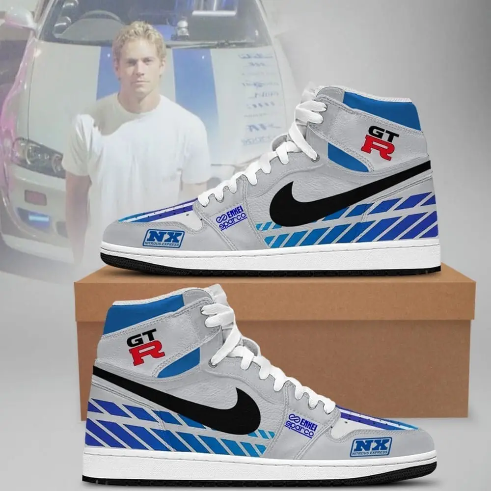 Fast and Furious Air Jordan 1 High Top Shoes SMFAFA7