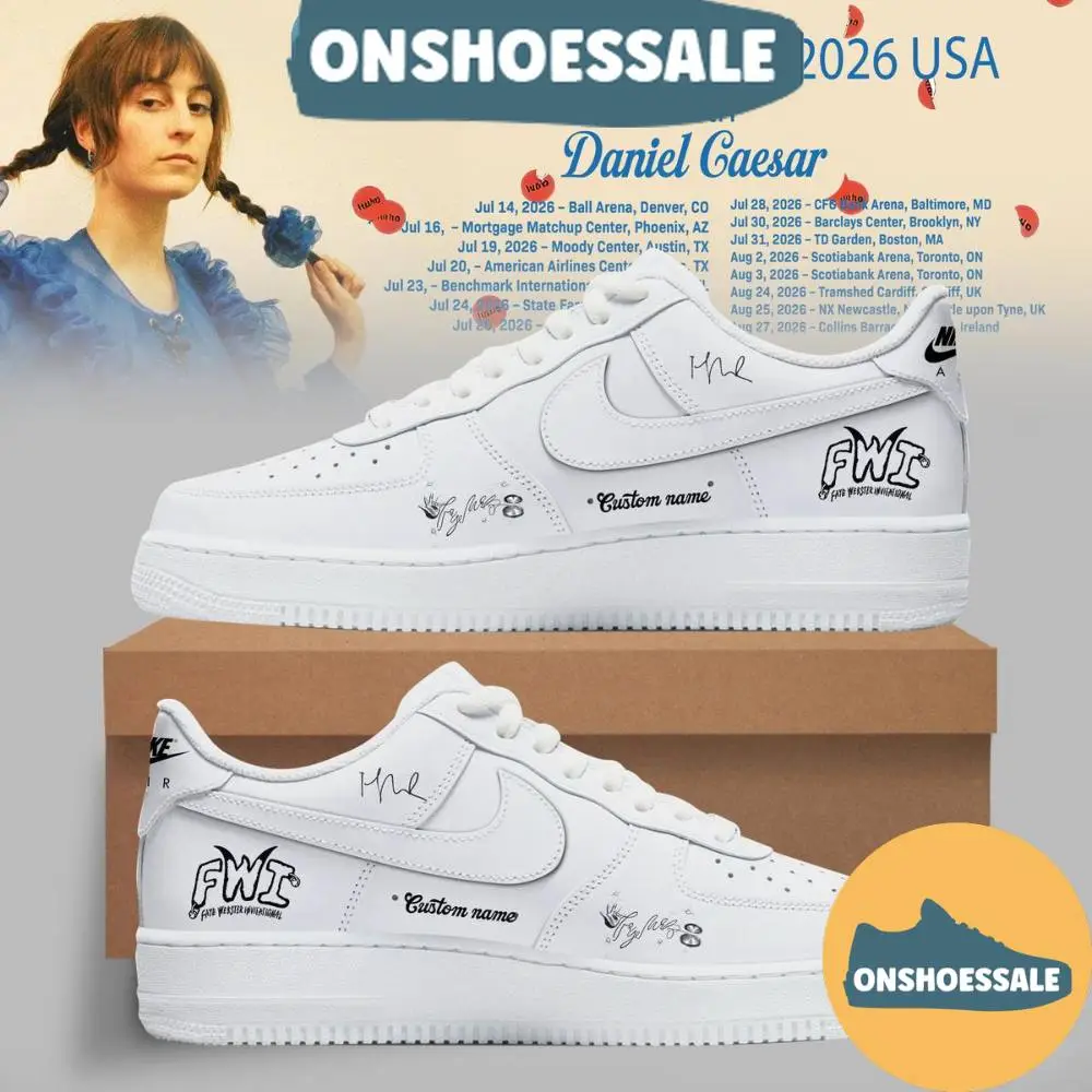 Faye Webster Tour 2026 Air Force 1 Shoes, Gift For Fans - Best Gift Shoes