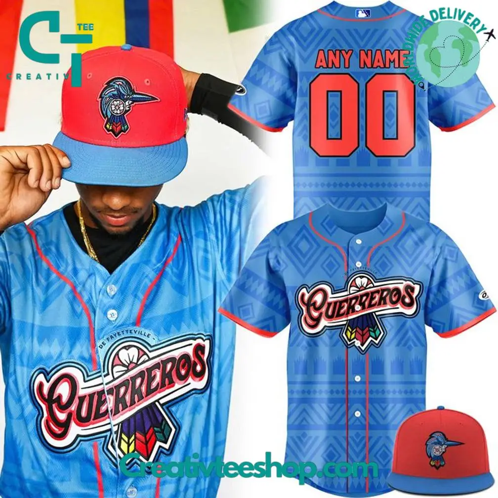 Fayetteville Woodpeckers X Los Guerreros De Fayetteville 2025 Personalized Baseball Jersey
