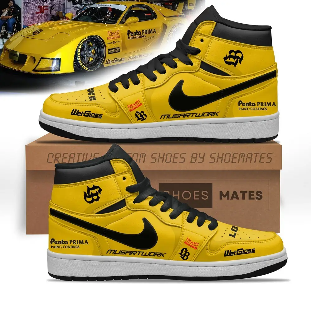 FD RX7 Liberty Walk AJ1 High Top Shoes