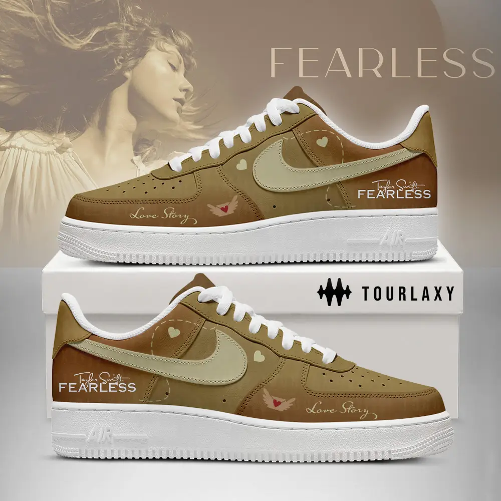 Fearless Taylor Swift Albums Air Force 1 Shoes 