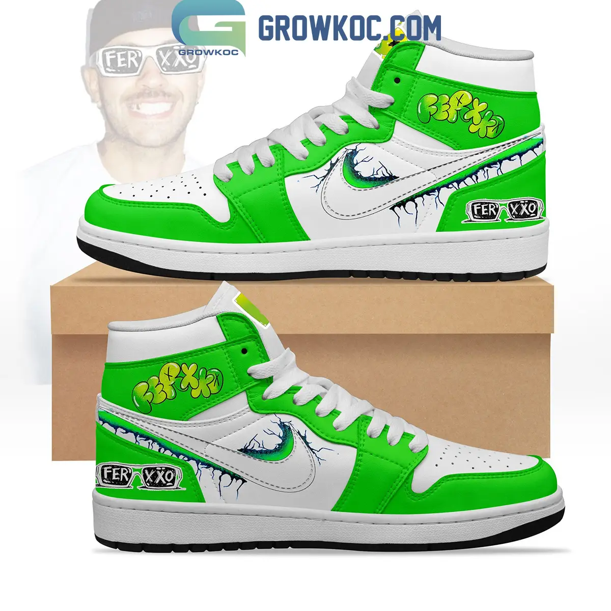 Feid Salomon Villada Hoyos Latin In The Blood Air Jordan 1 Shoes