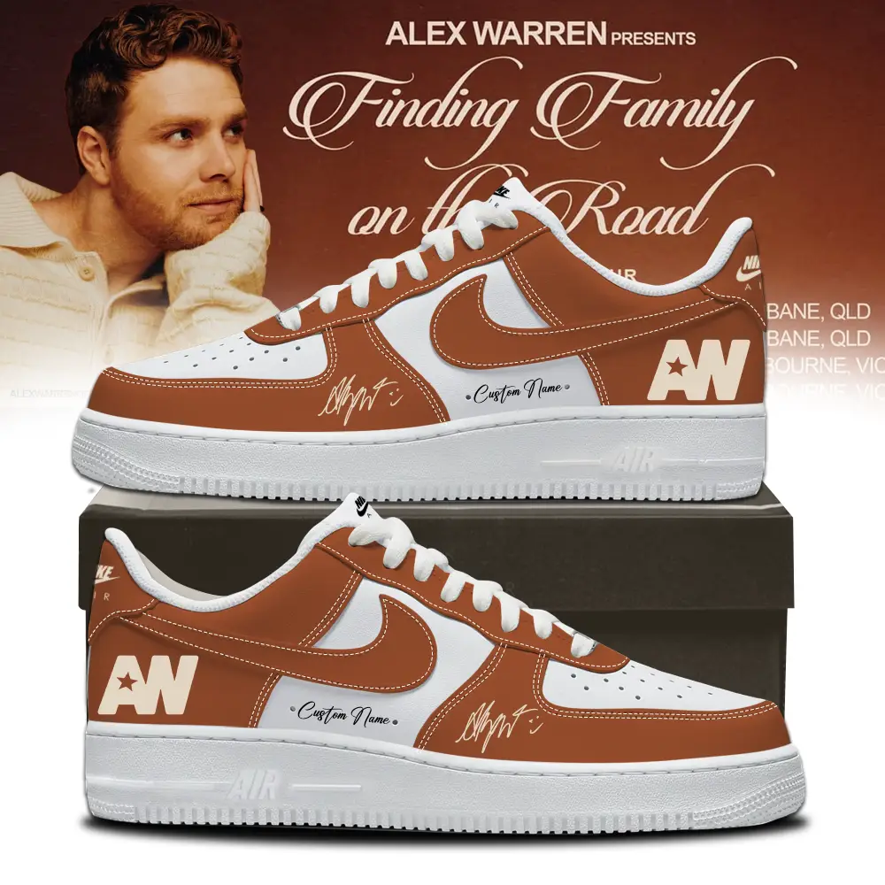 Finding Family Alex Warren Tour 2026 Air Force 1 Shoes V6 