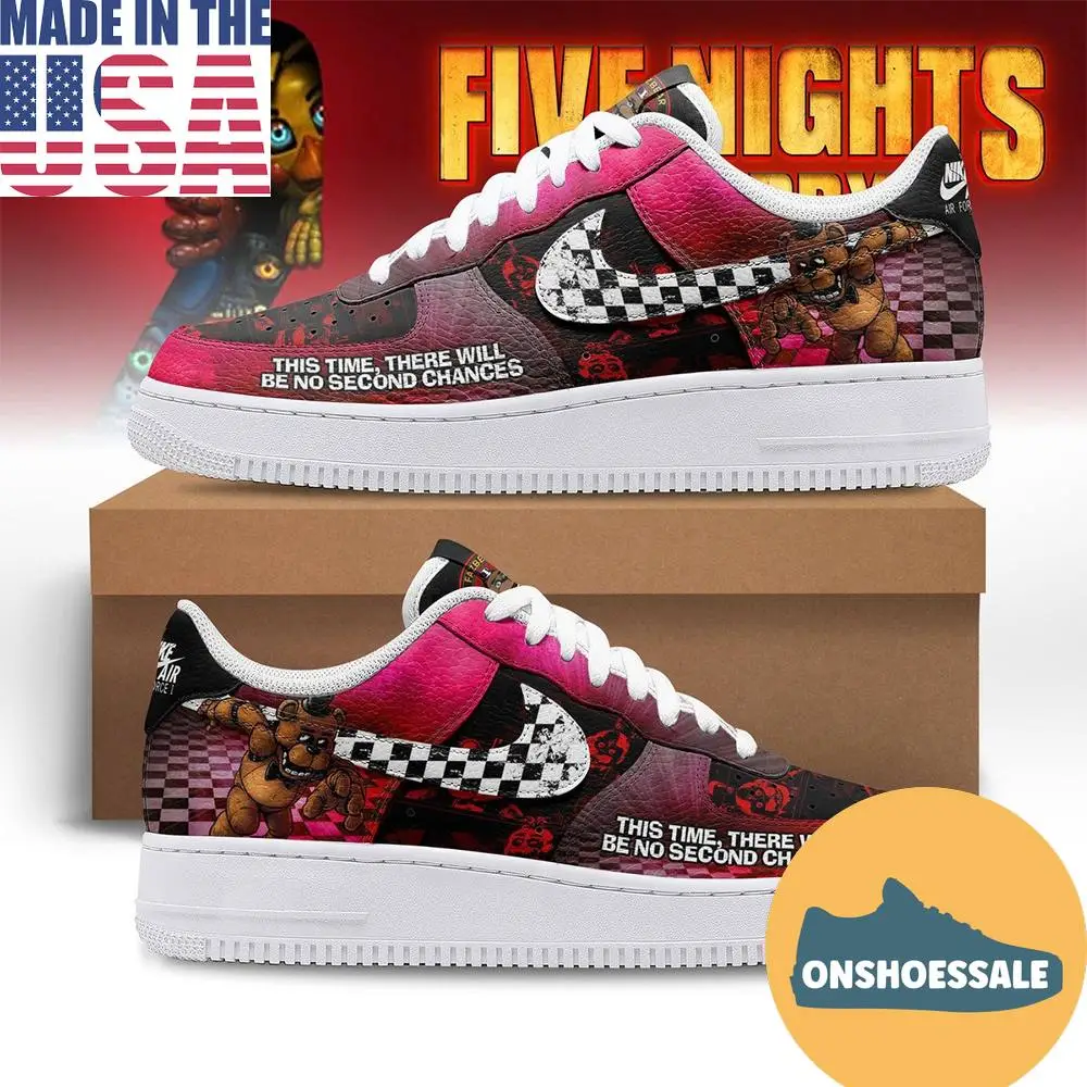 Five Nights At Freddys 2 Character Gaming Air Force 1 Shoes - Best Gift Shoes Five Nights At Freddys 2 Character Gaming Air Force 1 Shoes - Best Gift Shoes - Image 1