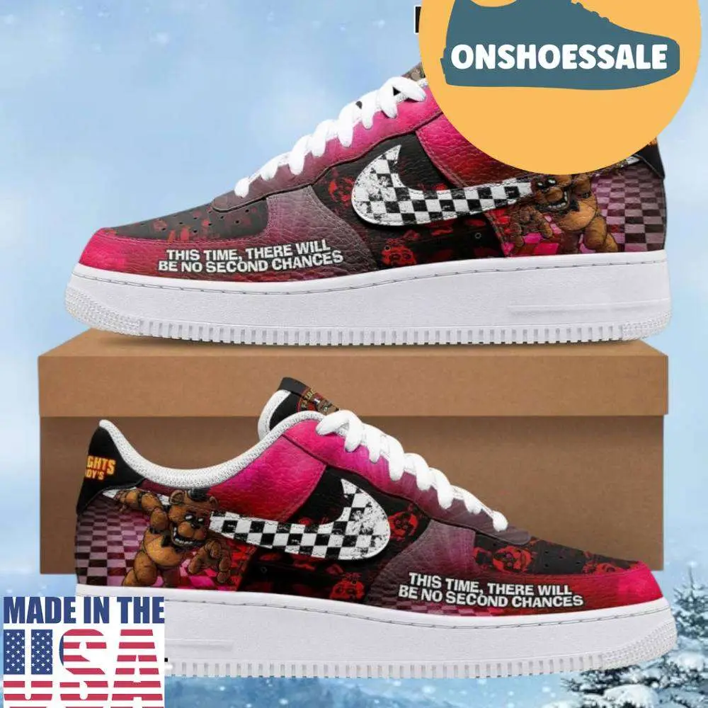 Five Nights at Freddys Air Force 1 Shoes, Gift For Fans - Best Gift Shoes
