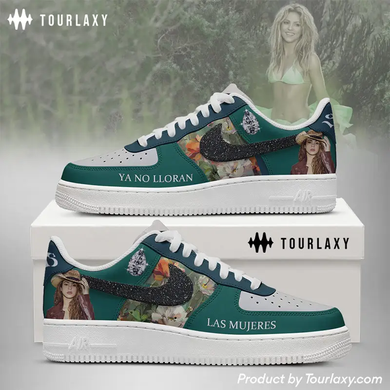 Flower Shakira Air Force 1 Shoes  